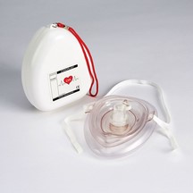 CPR Pocket Resuscitator in a case
