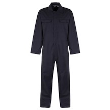 Alsi Coverall - Concealed Press Stud - Navy