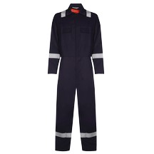 MC21 Inherent FR Coverall (Made with Phoenix Taped) - Navy