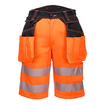 Portwest Hi Vis Holster Shorts - Orange 