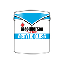 Macpherson Acrylic Gloss Paint - Brilliant White