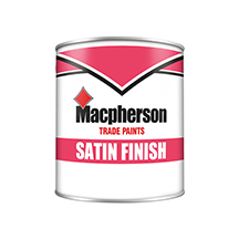 Macpherson Satin Finish Paint - Brilliant White