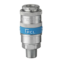 Pneumatic Airflow Coupling 1/4'' Male Thread