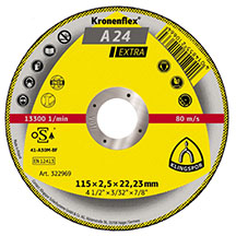 Klingspor 4'' DPC Metal Cutting Disc A24E / A24R