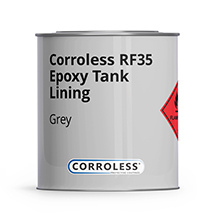 Corroless RF35 Grey Epoxy Tank Lining