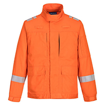 Portwest Bizflame Lightweight Panelled Jacket- Orange