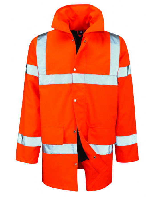Class 3 Hi Vis Padded Traffic Jacket - CHOOSE SIZE AND COLOUR